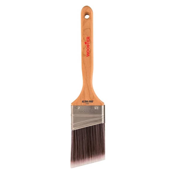 Wooster 2-1/2 in. Nylon/Polyester Ultra/Pro Firm Angle Sash Brush  0041740024 - The Home Depot