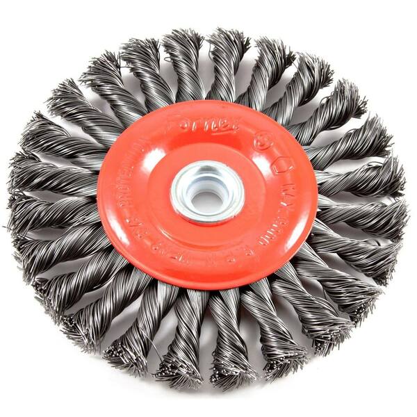 4 1/2"  INCH x 5/8" INCH ARBOR WIRE WHEEL BRUSH ANGLE GRINDER 