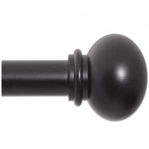 28 in. -48 in. round head retractable 5/8 inch curtain rod