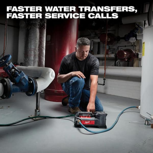 Milwaukee M18 18-Volt 1/4 HP Lithium-Ion Cordless Transfer Pump