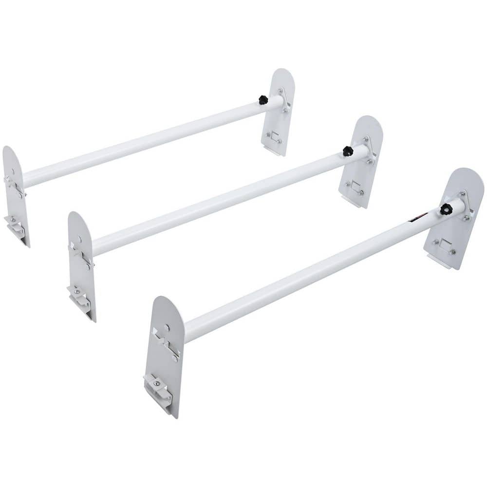 Van Roof Ladder Rack, 3 Bars Alloy Steel Roof Rack, 750 lbs. Capacity Rain-Gutter Roof Rack, Length 40.2 to 74.8 in. price history on PriceWatchPro