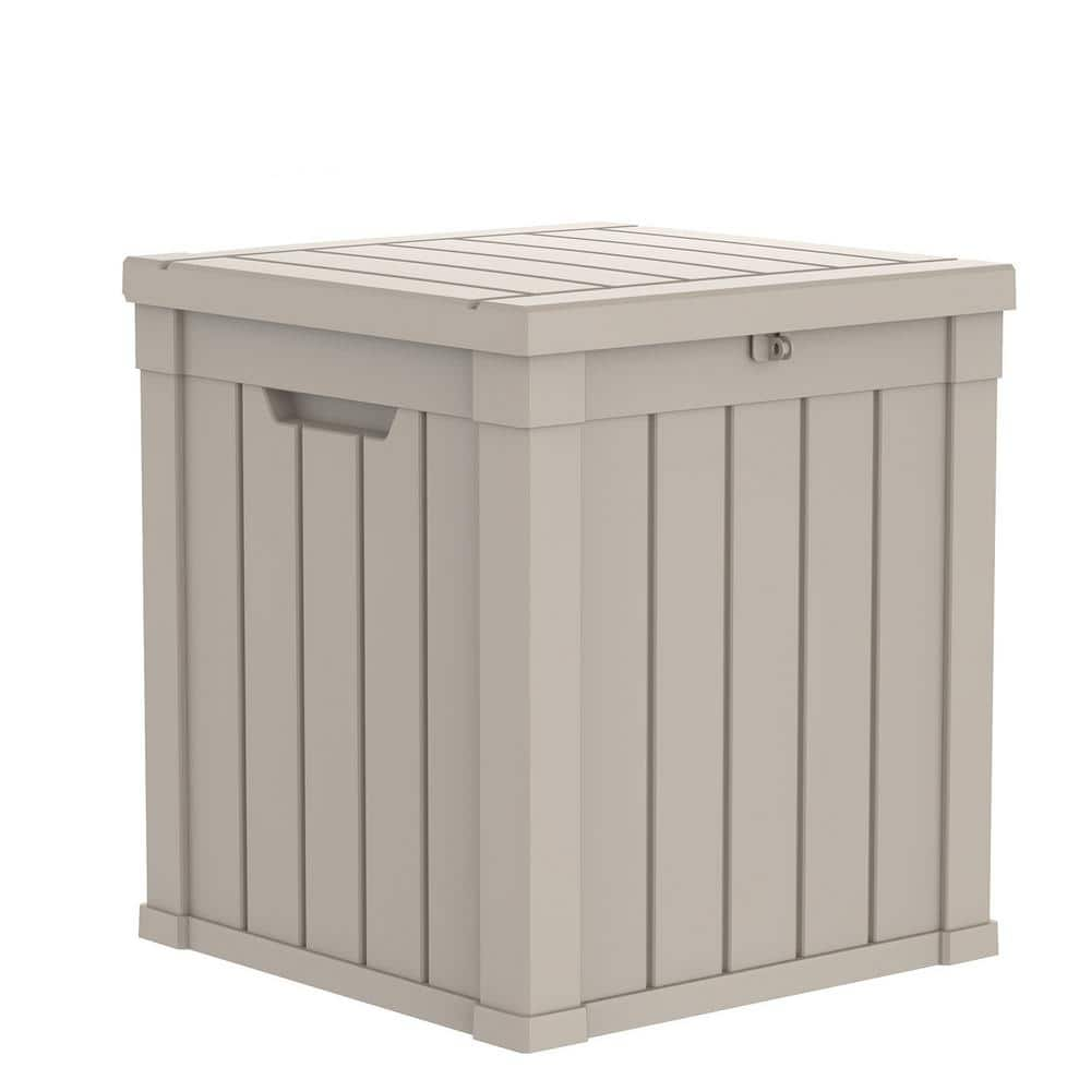 40 gal. Waterproof Resin Outdoor Storage Deck Box DB50LB03 - The Home Depot