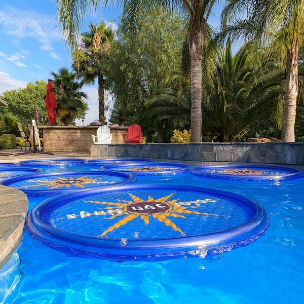 SSRA-SB-02 UV Resistant Pool Spa Heater Circular Solar Cover, SSRA Sunburst