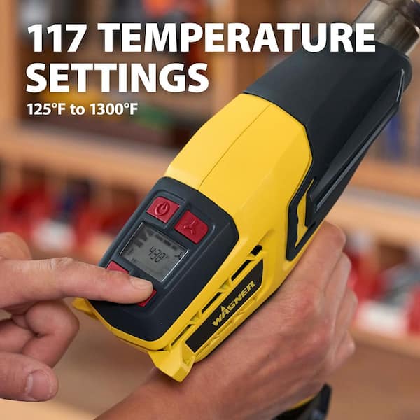 Have a question about Wagner Furno 750 Variable Tempurature Corded Heat Gun  with LCD Display? - Pg 1 - The Home Depot