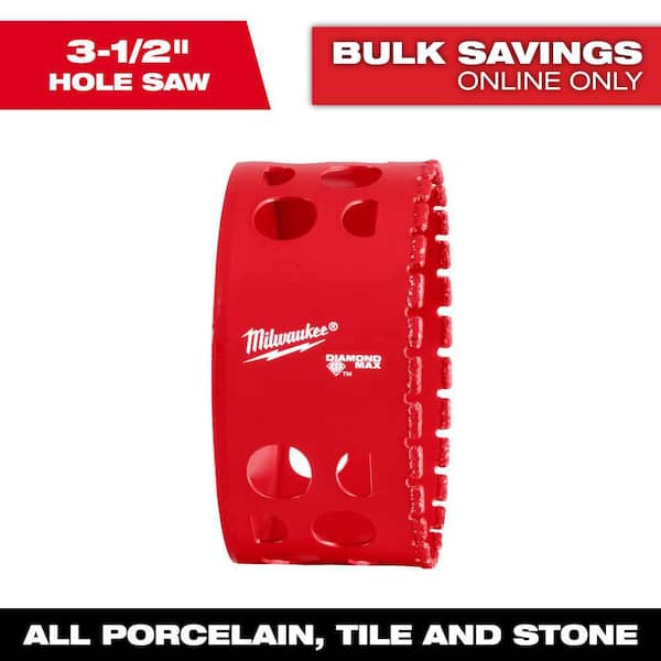 3-1/2 in. Diamond Max Hole Saw