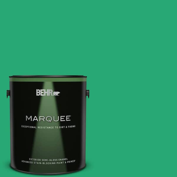 BEHR MARQUEE 1 gal. #470B-5 Garden Medley Semi-Gloss Enamel Exterior Paint & Primer