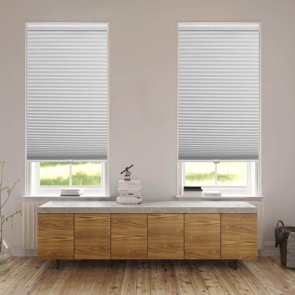 23-inch White Cordless Fabric Cellular Room Darkening Shade