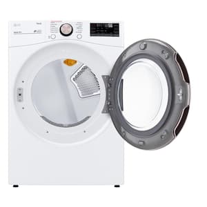 7.4 cu. ft. Ultra Large White Smart Gas Vented Dryer with Sensor Dry, TurboSteam and Wi-Fi Enabled