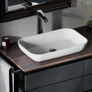 Novatto Vessel Sink In White With Faucet In Oil Rubbed Bronze Nsfc sorb The Home Depot