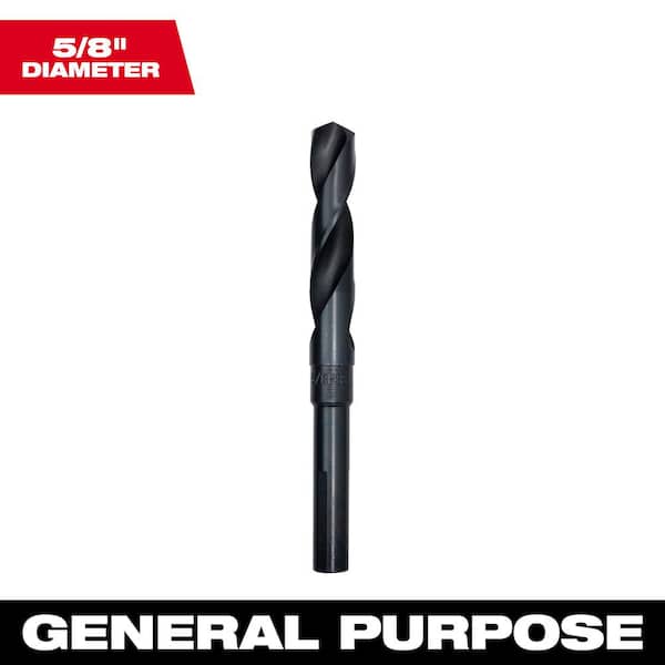 Milwaukee 5/8 in. S and D Black Oxide Drill Bit