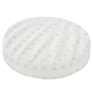 18 in. Dia x 2 in. Thick Outdoor Round Patio Foam Seat Cushion Insert