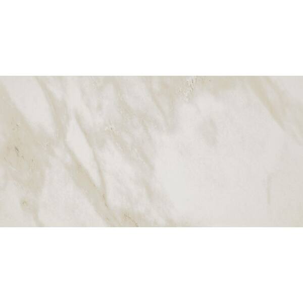 Daltile Perpetuo Brilliant White 12 in. x 24 in. Polished