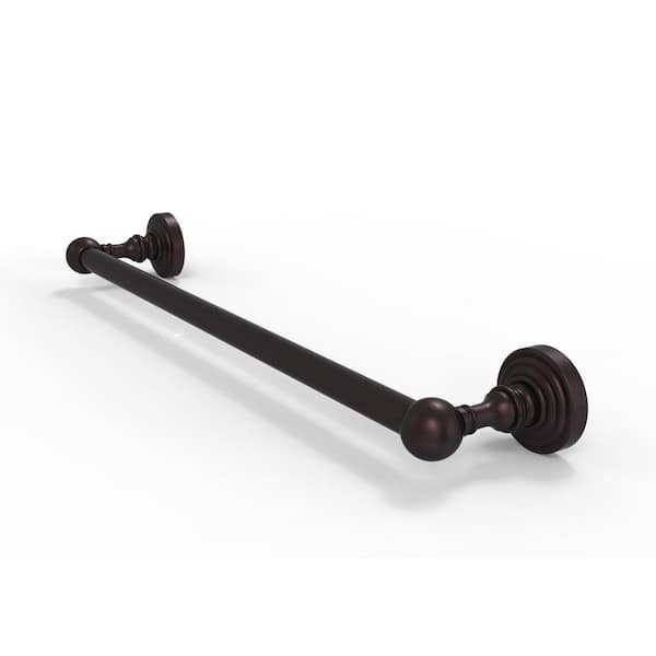 Allied Brass Waverly Place Collection 18 in. Towel Bar in Antique Bronze
