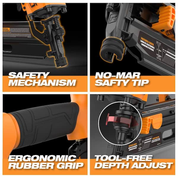 Freeman Pneumatic 34-Degree Clipped Head Framing Nailer | The Home Depot Canada - View #8