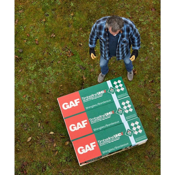 GAF Timberline UHDZ Ultra Mat Charcoal Laminated High-Definition