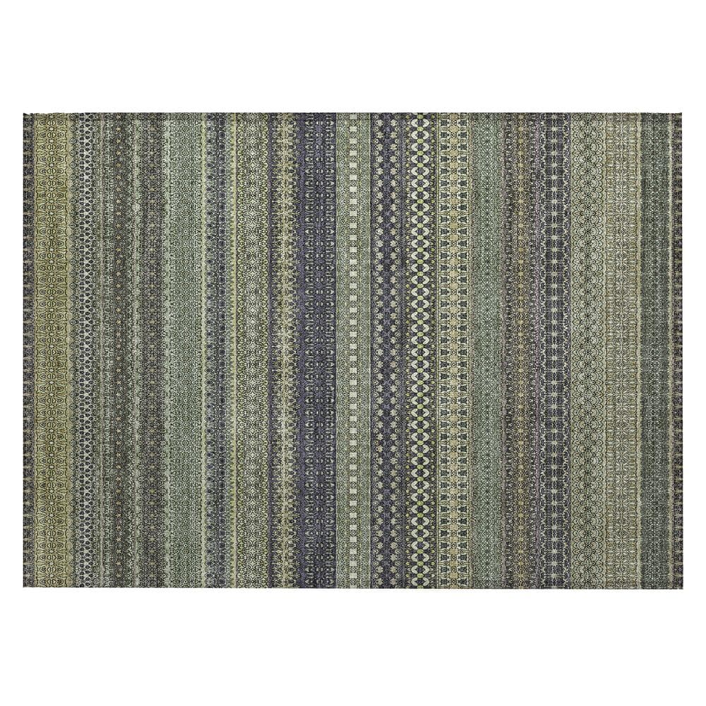 Addison Rugs Chantille ACN527 Sage 1 ft. 8 in. x 2 ft. 6 in. Machine ...