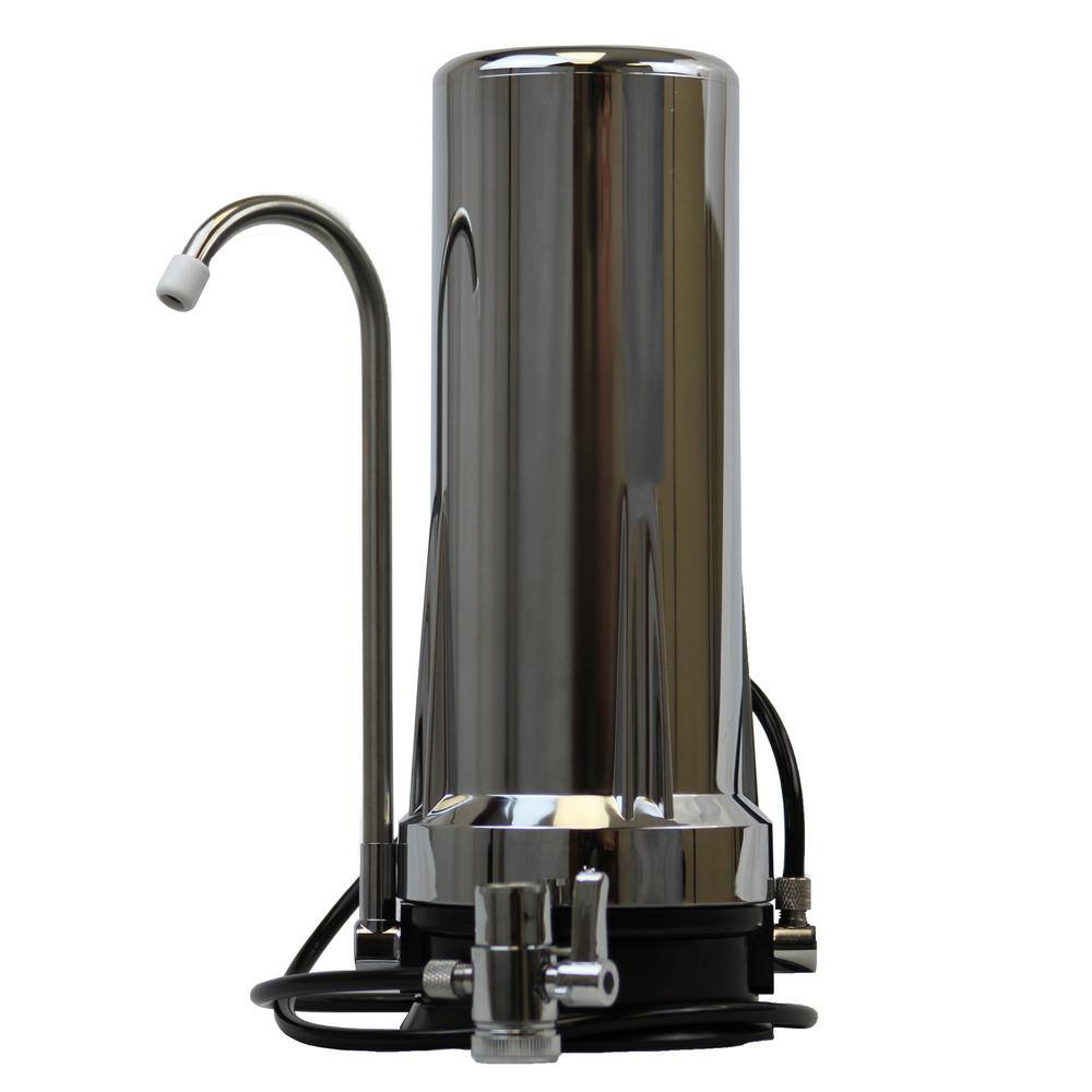 Matterhorn 5-Stage Countertop Water Filter in Chrome-MCT-8000CHR - The Home  Depot