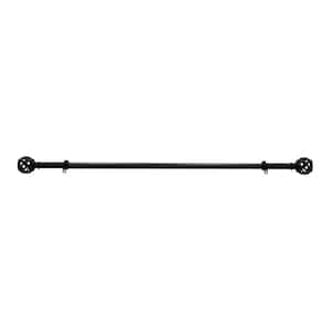 Buono II Carrie Decorative Rod & Finial 48 in.-86 in.