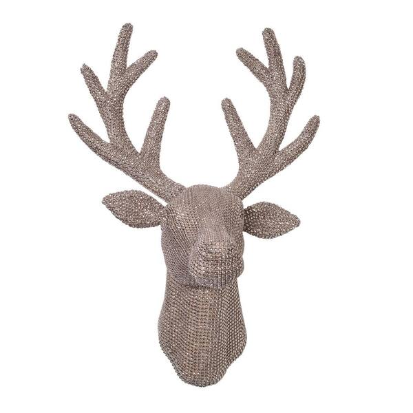 Unbranded 18.5 in. H Jeweled Reindeer Antler