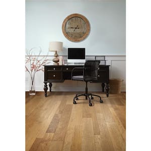 Canyon Honey Hickory 3/8 in.T X 6.3 in. W  Hand Scraped Engineered Hardwood Flooring (34.96 sq.ft./case)
