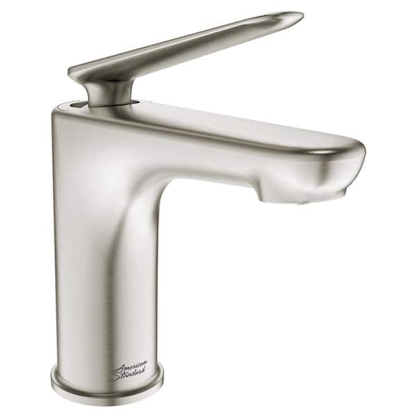 Studio S Single Handle Single Hole Bathroom Faucet and Drain Kit Included in Brushed Nickel