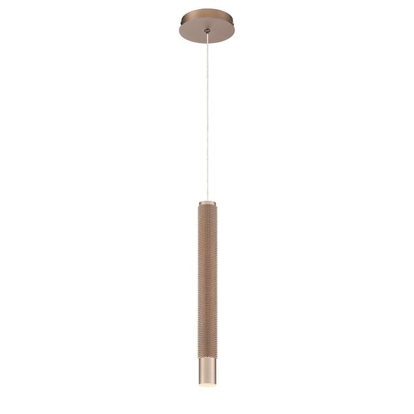 Davenport 4-Watt Integrated LED Champagne Pendant
