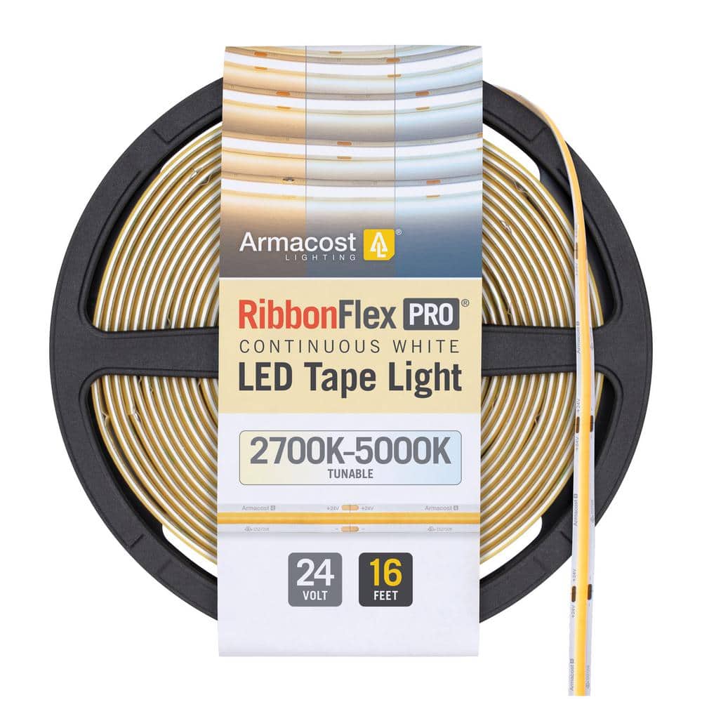 Tunable White 16 ft LED Strip Light with COB Technology