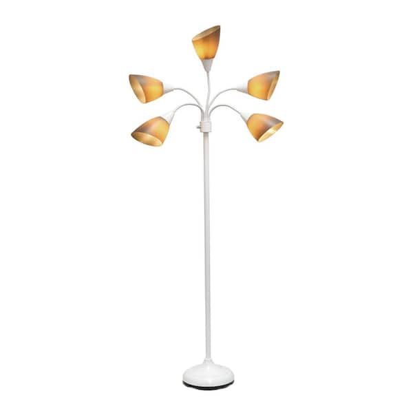 Target 5 deals head floor lamp