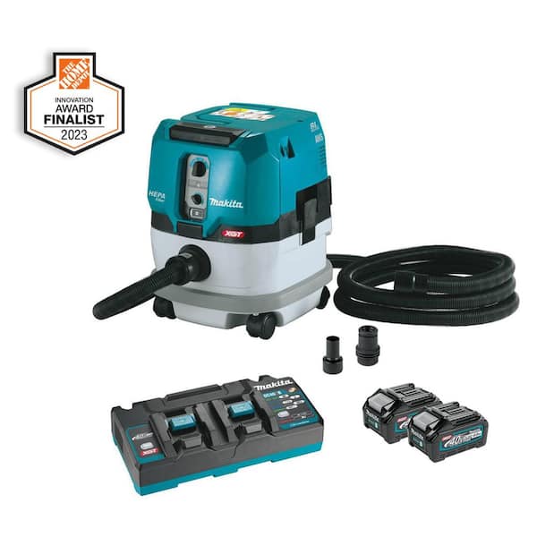 Makita 40V max XGT Brushless Cordless 2.1 Gallon HEPA Filter Dry