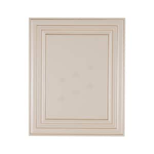 Princeton Shaker Creamy White Decorative Door Panel 27-in. W x 30-in H x 0.75-in D