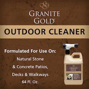 64 oz. Outdoor Stone Cleaner for Granite, Marble, Travertine and More Natural Stone