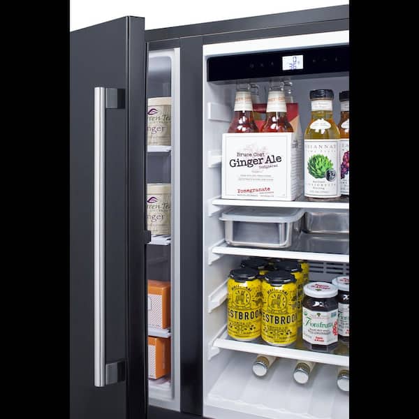 Summit Appliance 30 in. 5.1 cu. ft. Built-In Side by Side