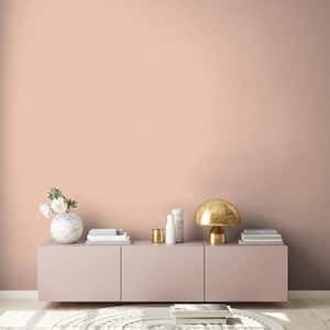 Fusion Collection Linen Effect Texture Pink Matte Finish Non-pasted Vinyl on Non-woven Wallpaper Roll