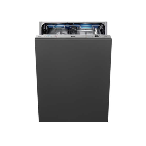 smeg 24" Fully-Integrated Dishwasher w/FlexiDUO (10+ programs, Planetarium wash). Requires custom panel [feature-rich model]