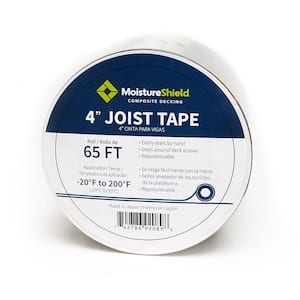 4 in. x 65 ft. Polyethylene Acrylic Joist Tape