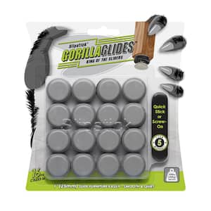 GorillaGlides 1 in. Slider Pads (16-pack)
