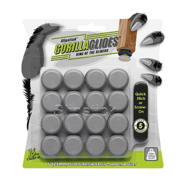 GorillaGlides 1 in. Slider Pads (16-pack)