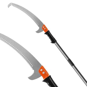 17 in. Steel Blade 14 ft. Pruning Saw Pole Saw for Trimmer Branches Pole Cutter Pole Pruner