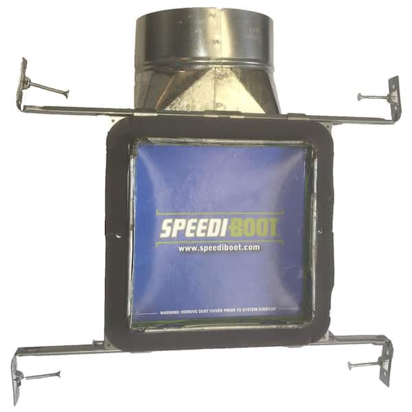 SPEEDI-BOOT 6 in. W x 6 in. L to 6 in. Dia 90-Degree Register Boot