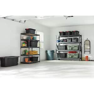 5 Tier Deep Wide Garage Shelves Shelving Racking Storage 180x90x40cm/150x70x30cm 