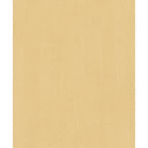 Ambiance Textured Plain Ochre Vinyl Non-Pasted Matte Wallpaper Roll (Covers 57.75 sq.ft.)