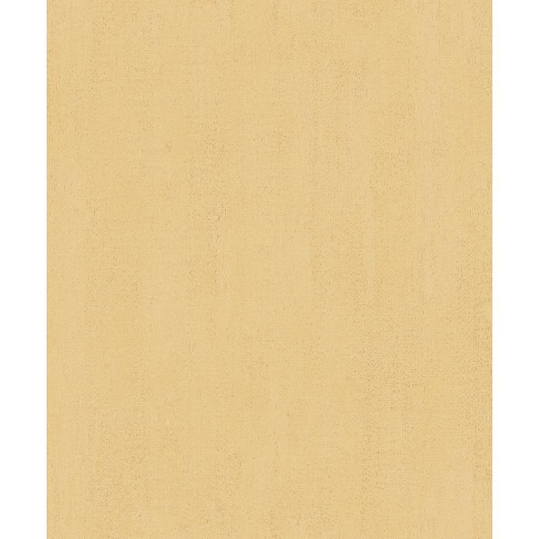 Unbranded Ambiance Textured Plain Ochre Vinyl Non-Pasted Matte Wallpaper Roll (Covers 57.75 sq.ft.)