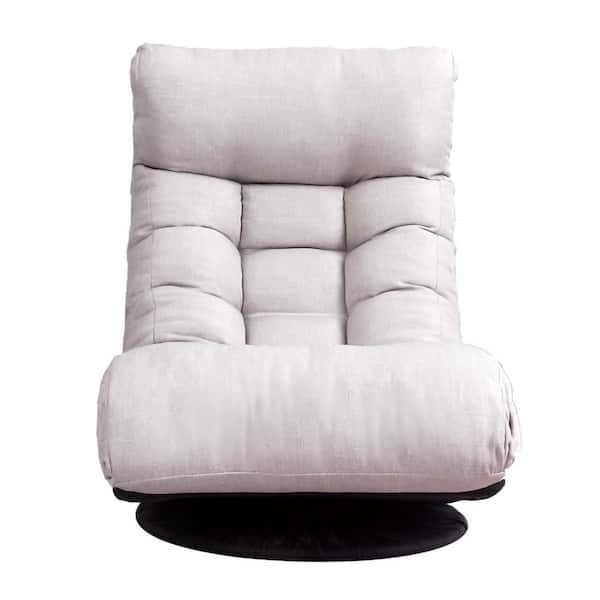 Details about   Modern Fabric Single Sofa Adjustable Reclining Chair Lazy Sofa Tatami Black 