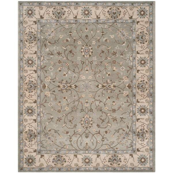 Safavieh Heritage Beige/Gray 9 ft. x 12 ft. Area Rug-HG862A-9 - The ...