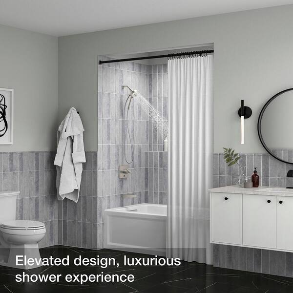 Luxurious Master Bathroom Stand up Shower with Kohler Fixtures
