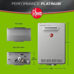 Rheem - Gas - Tankless Water Heaters - Water Heaters - The Home Depot