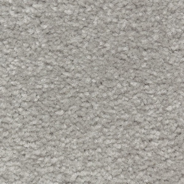 Lifeproof 8 in. x 8 in. Texture Carpet Sample - Mason II -Color Sterling