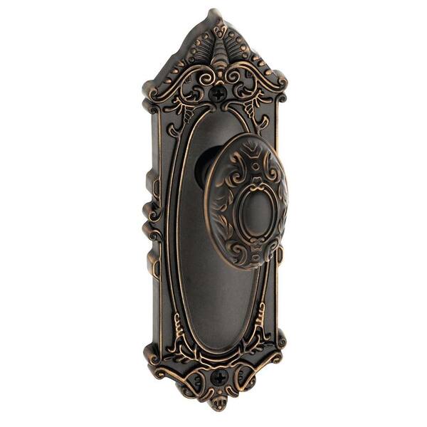 Grandeur Grande Victorian Timeless Bronze Plate with Double Dummy Knob