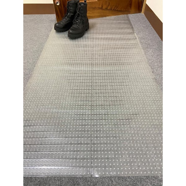 12 Ft Plastic Runner Rug Protector, Rug Protectors For Heavy Furniture