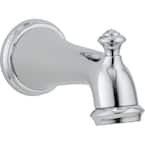 Victorian Pull-up Diverter Tub Spout in Chrome